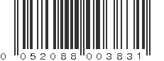 UPC 052088003831