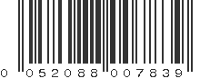 UPC 052088007839