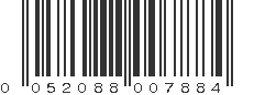 UPC 052088007884