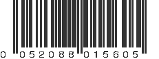 UPC 052088015605