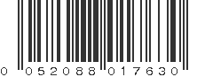 UPC 052088017630