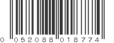 UPC 052088018774