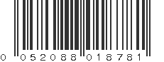 UPC 052088018781