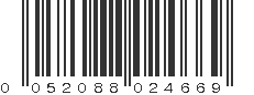 UPC 052088024669