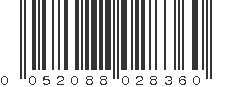 UPC 052088028360