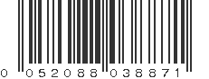 UPC 052088038871