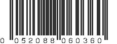 UPC 052088060360