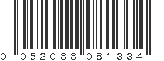 UPC 052088081334