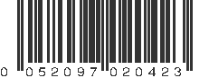 UPC 052097020423