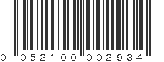 UPC 052100002934