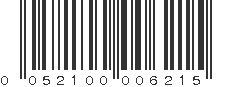 UPC 052100006215