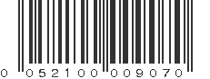 UPC 052100009070