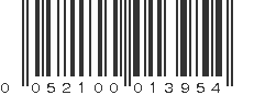 UPC 052100013954