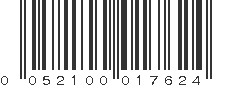 UPC 052100017624