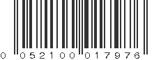 UPC 052100017976