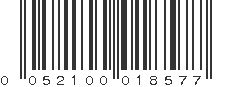 UPC 052100018577