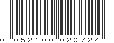 UPC 052100023724