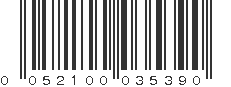 UPC 052100035390