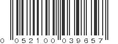 UPC 052100039657