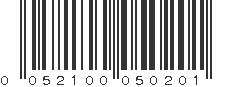 UPC 052100050201