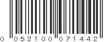 UPC 052100071442