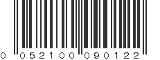 UPC 052100090122