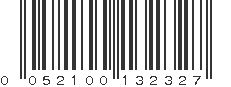 UPC 052100132327