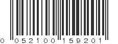 UPC 052100159201