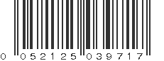 UPC 052125039717