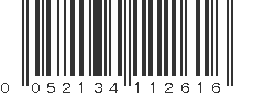 UPC 052134112616