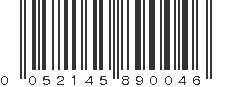 UPC 052145890046