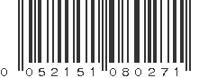 UPC 052151080271