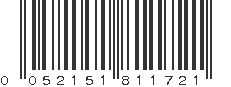 UPC 052151811721