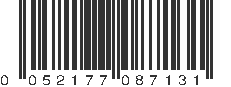 UPC 052177087131