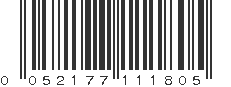 UPC 052177111805