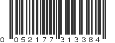 UPC 052177313384