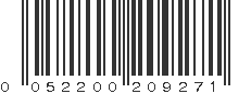 UPC 052200209271