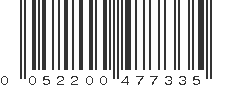 UPC 052200477335