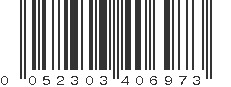 UPC 052303406973