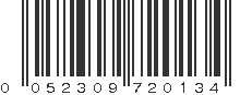 UPC 052309720134