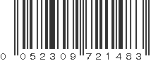 UPC 052309721483