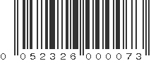 UPC 052326000073