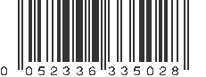 UPC 052336335028