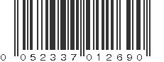 UPC 052337012690