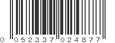 UPC 052337024877