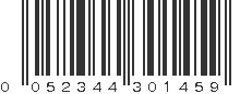 UPC 052344301459