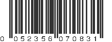 UPC 052356070831