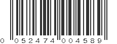 UPC 052474004589