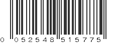 UPC 052548515775