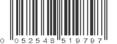 UPC 052548519797